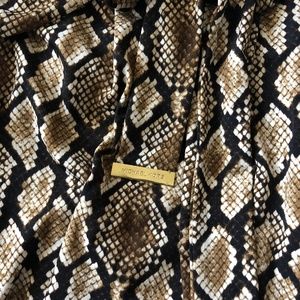 Michael Michael Kors Snakeskin Jumpsuit Size S